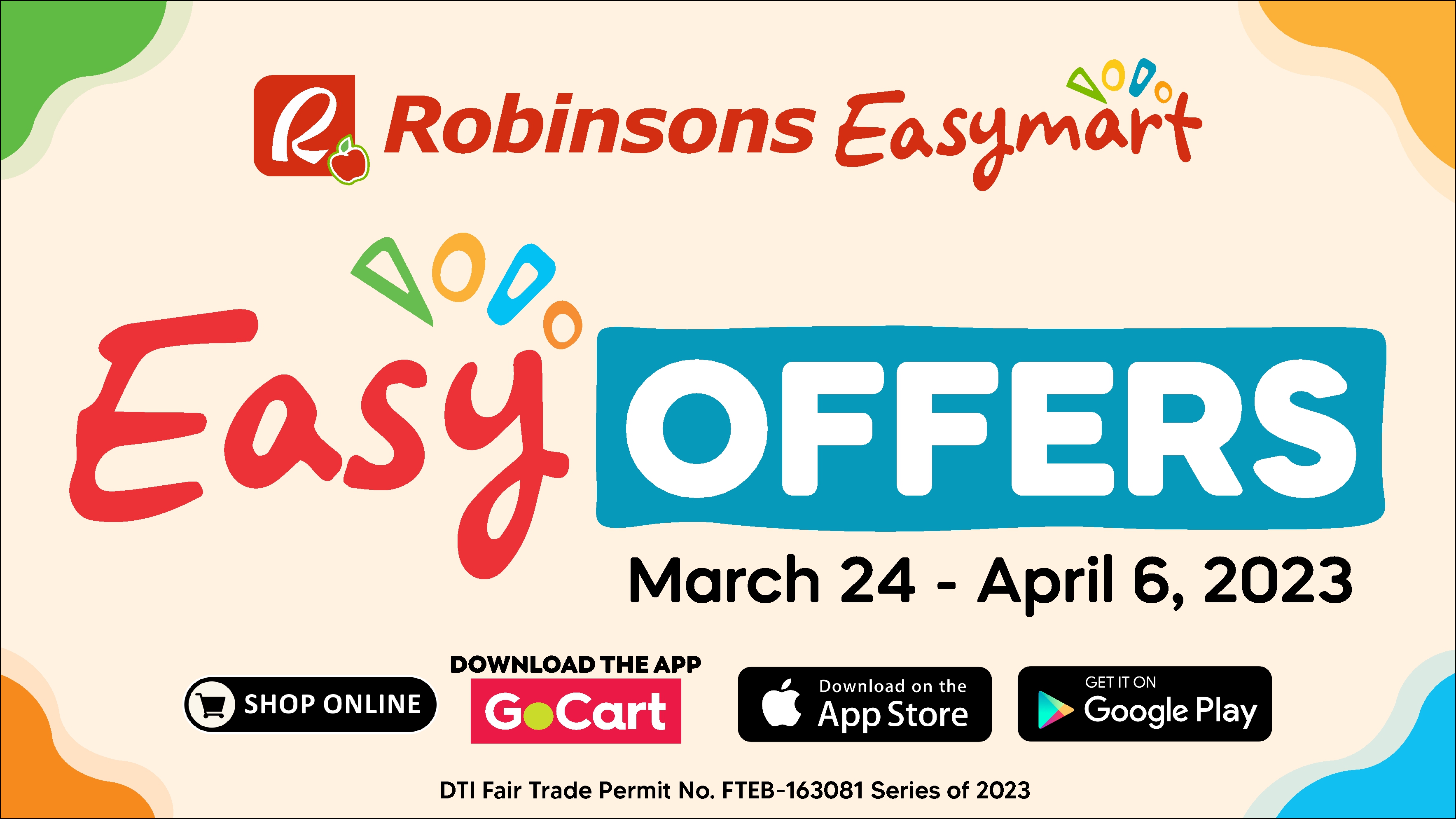 Easy Offers March 24 - April 6, 2023