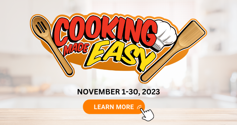 Cooking Made Easy 2023 Promo & Contest Mechanics