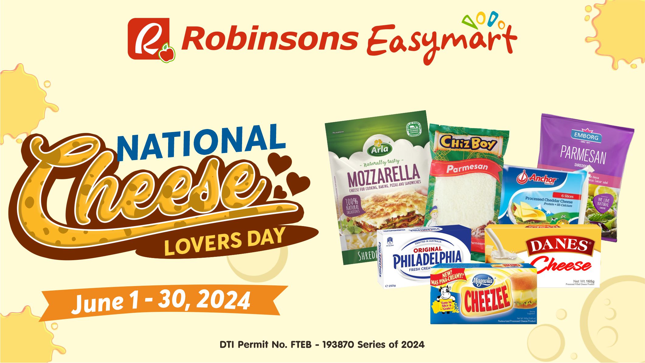 National Cheese Lovers Day June 1 To 30, 2024