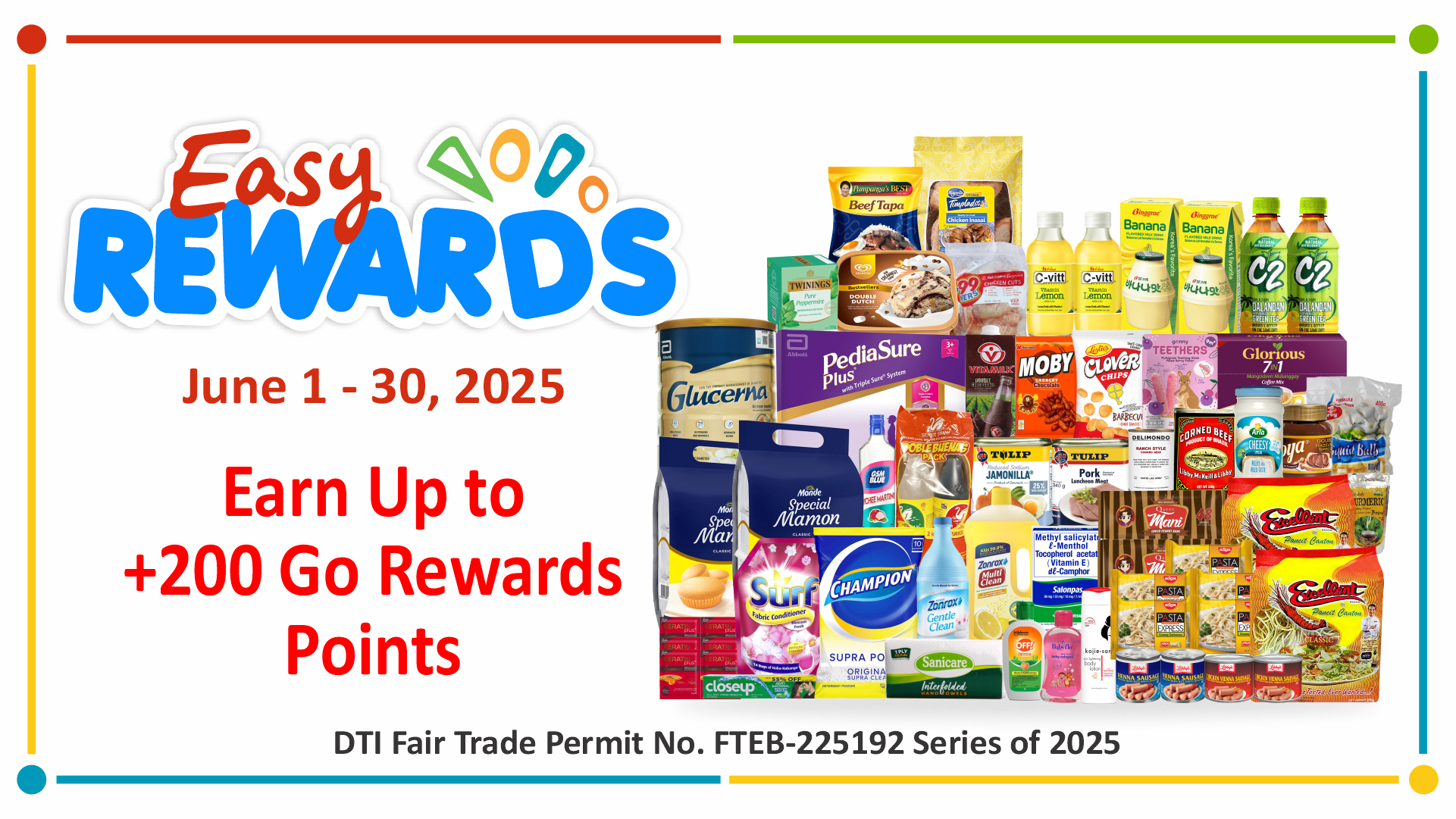 Easy Rewards June